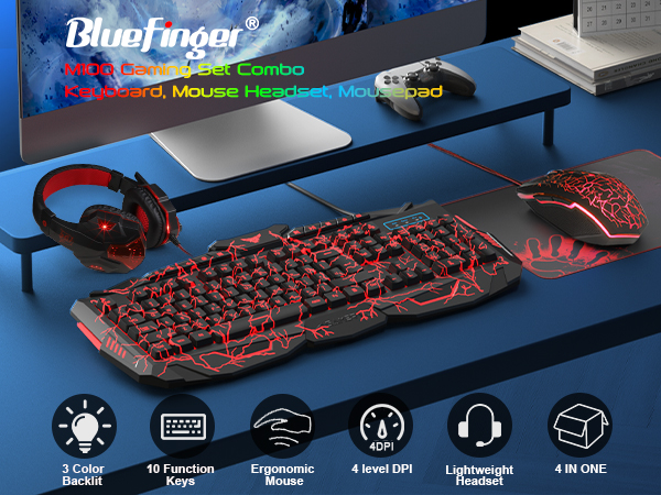 keyboard and moue headset gaming keyboard and mouse headset
