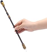 Rich Boxer Fine Handcrafted Crystal Magic Wand Obsidian Crystal White Crystal Gemstone Magic Wand...
