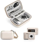 YINKECASE KODAK PIXPRO FZ55 Case Kit – Hard Travel Case &amp; Soft Silicone Cover, Shockproof Anti-Sc...