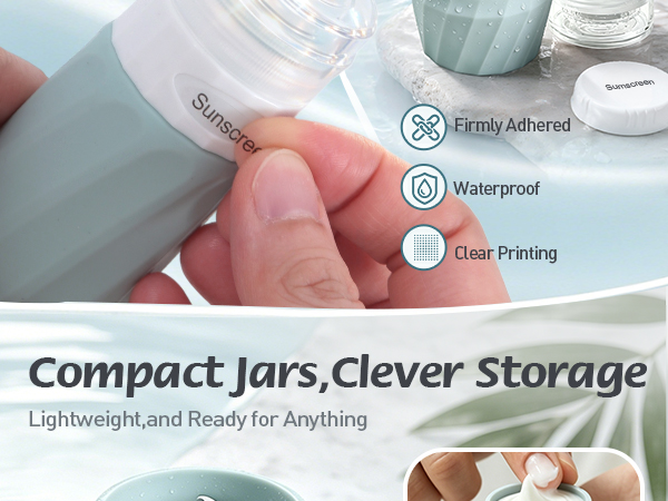 6Pcs Travel Bottles for Toiletries
