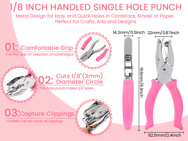 1/8 Hole Punch