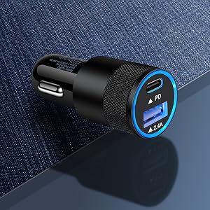 30W PD Car Cargador Carro Lighter