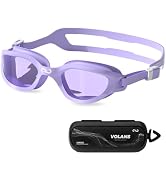 COPOZZ Swim Goggles Adult Women, Swimming Goggles for Women &amp; Men, Anti-Fog No Leaking UV Protect...