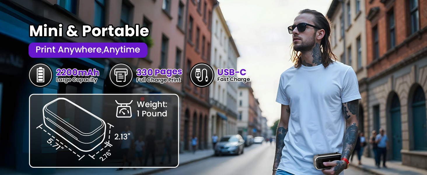 Stencil printer for tattooing