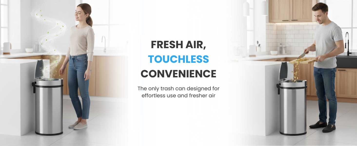 13 gallon kitchen trash can