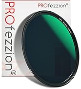 PROfezzion 40.5mm ND1000 Filter [10 Stop] Fixed Neutral Density Fader for Sony ZV-E1 ZV-E10 A6000...
