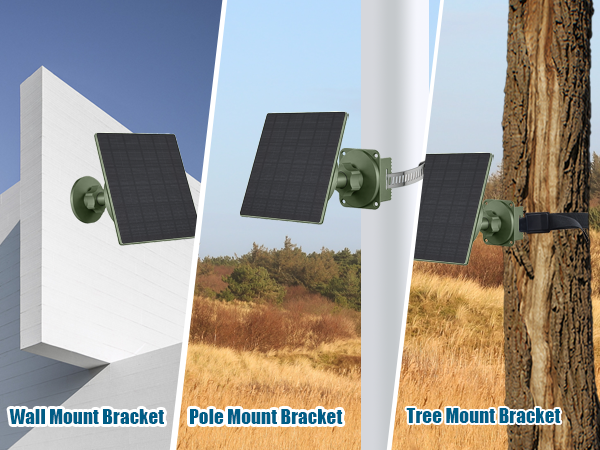 trail camera for solar panel