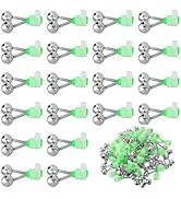 weyleity Fishing Bells 20Pack | Fish Bite Bait Alarm Bell for Rods, Fishing Rod Bells Fishing Bel...