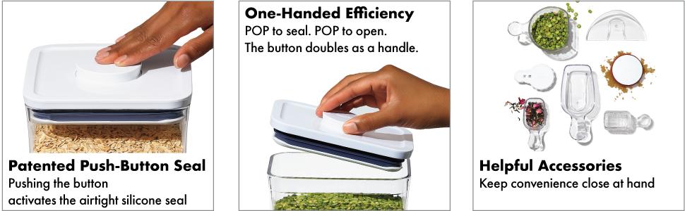 OXO Good Grips 3-Piece POP Container Value Set