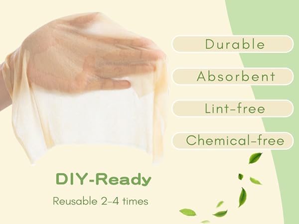 ultra soft disposable bamboo face towel