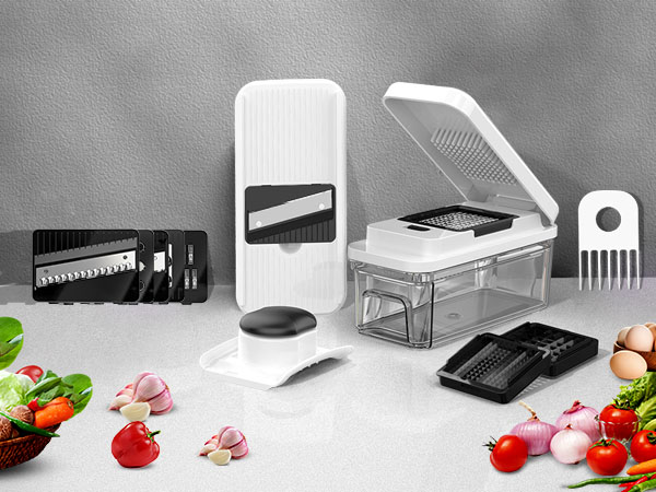 veggie chopper food chopper with container vegetable chopper