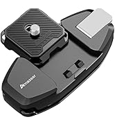 AMAZEAR Camera Backpack Clip for DSLR, Upgraded One-Handed Operation Bag Strap Belt Clip with Qui...