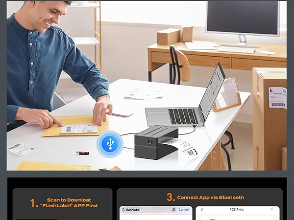 Thermal Label Printer