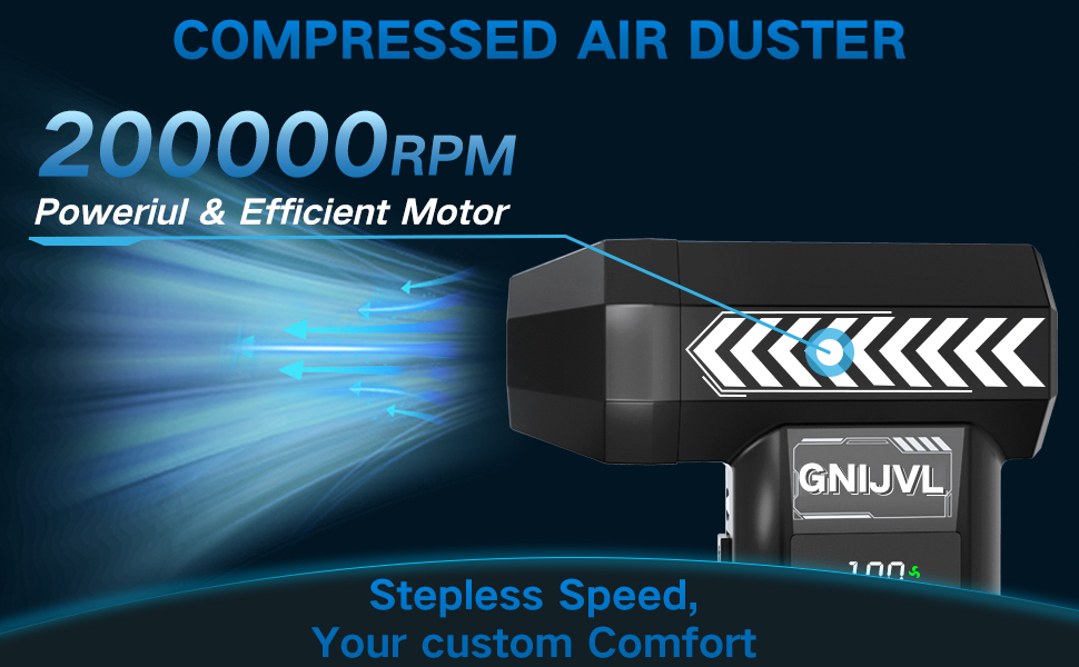 Adjustable Super Power Mini Blower Electric Air Duster