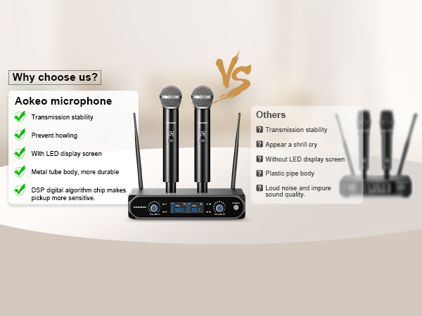wireless headset with mic