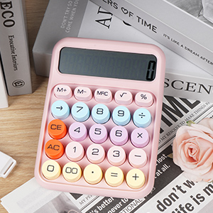 Mechanical Calculator pink-4.3