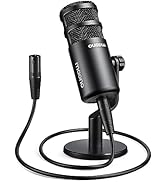 MAONO XLR Podcast Microphone, Cardioid Studio Dynamic Mic for Vocal Recording, Streaming, Voice-O...