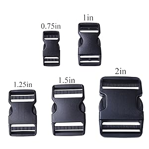 Plastic Side Release Buckles 
