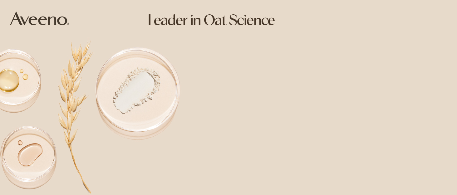 Leader in oat science, Aveeno nourishes and protects sensitive skin