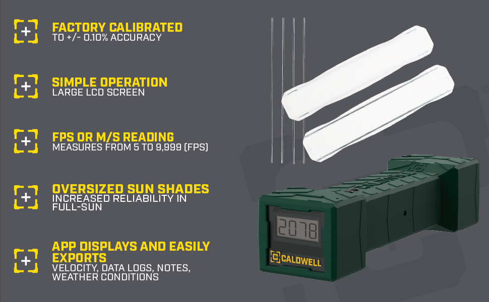Caldwell Chronograph 2.0 Velocity Radar 