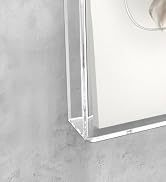 MaxGear Brochure Holder 6x9 inches Flyer Holder Acrylic Brochure Holders Wall Mount Pamphlet Hold...