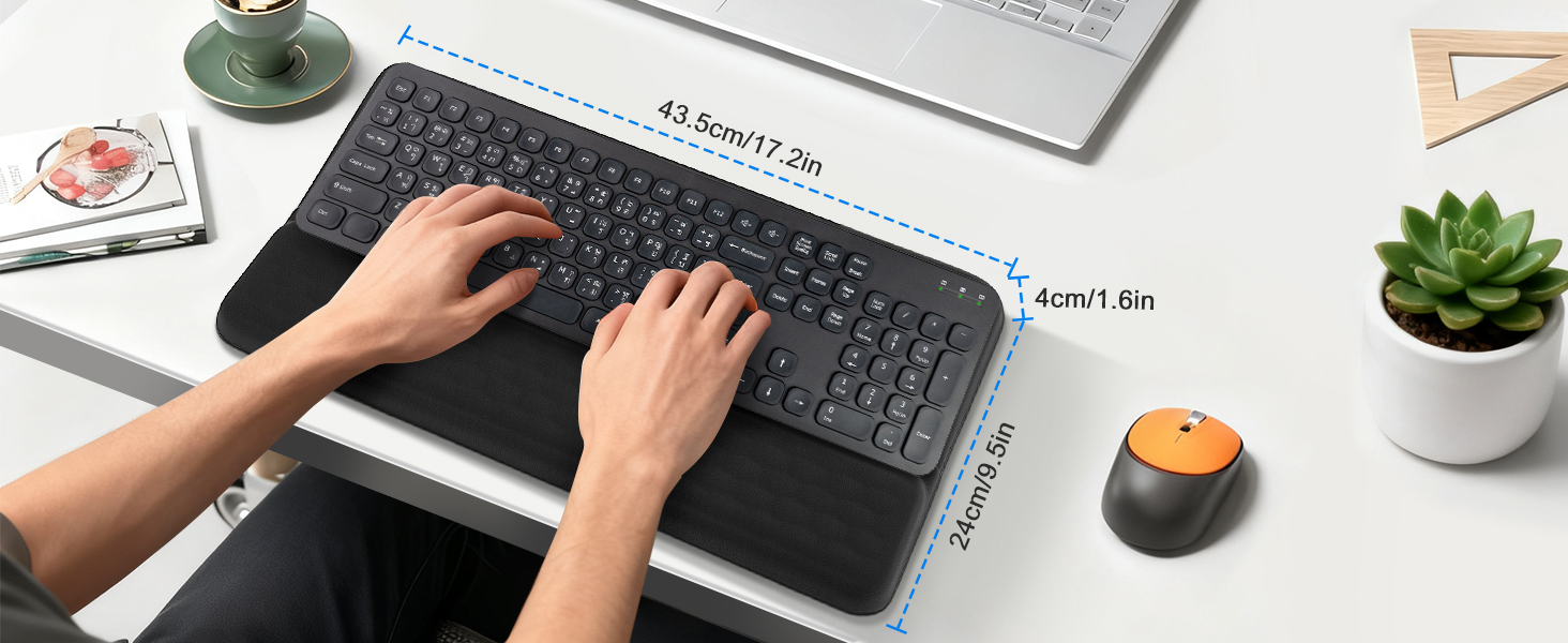 Wrist Rest with Keyboard Stand