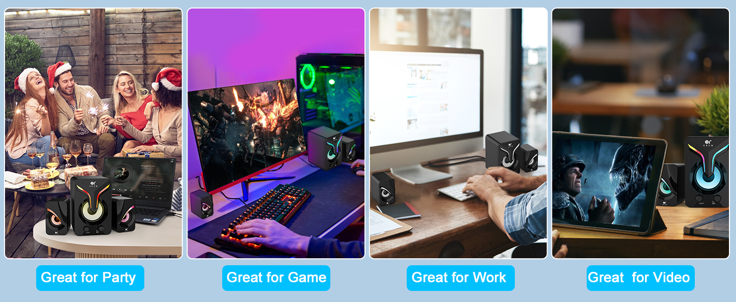 desktop speaker with subwoofer