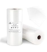 Wevac Vacuum Sealer Bags 8x50 Rolls 2 pack for Food Saver, Seal a Meal, Weston. Commercial Grade,...