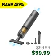 HOTO Handheld Car Vacuum Cleaner Cordless, 4-in-1 Portable Mini Vacuum with 20000Pa Strong Suctio...