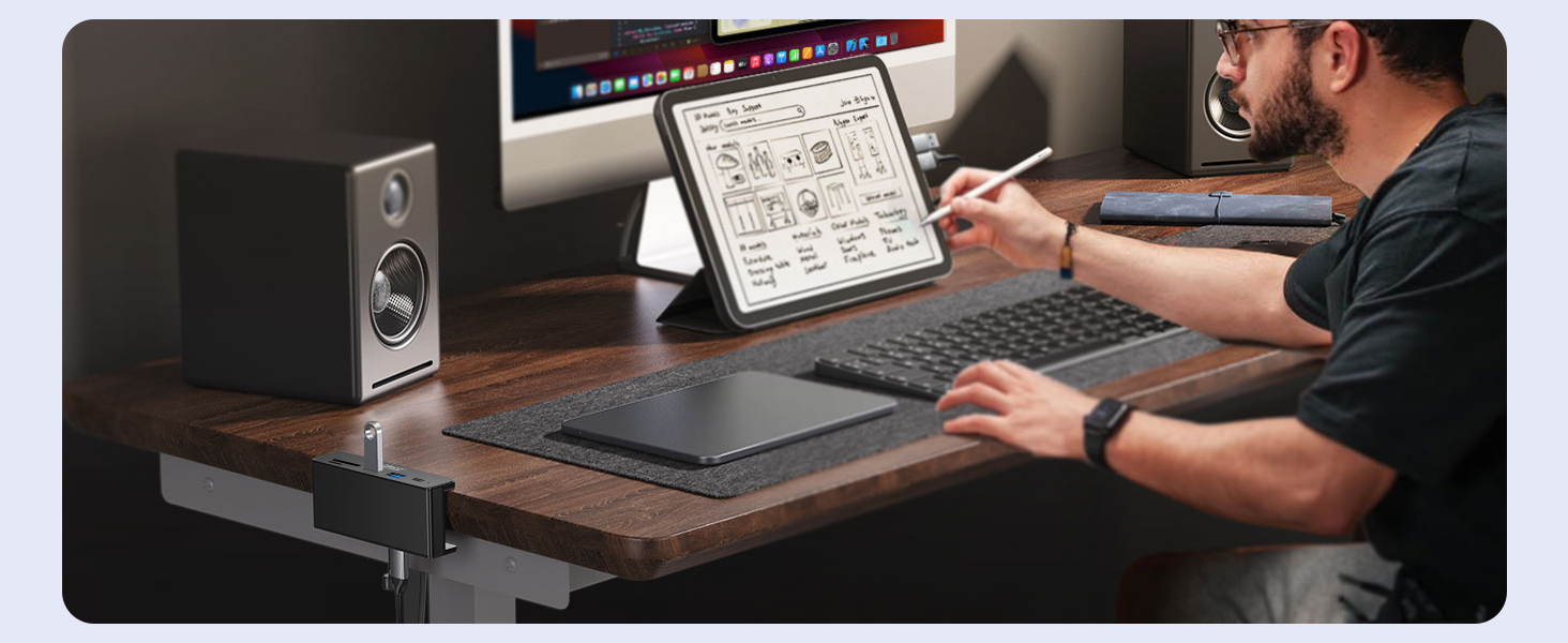 10Gbps usb hub clamp