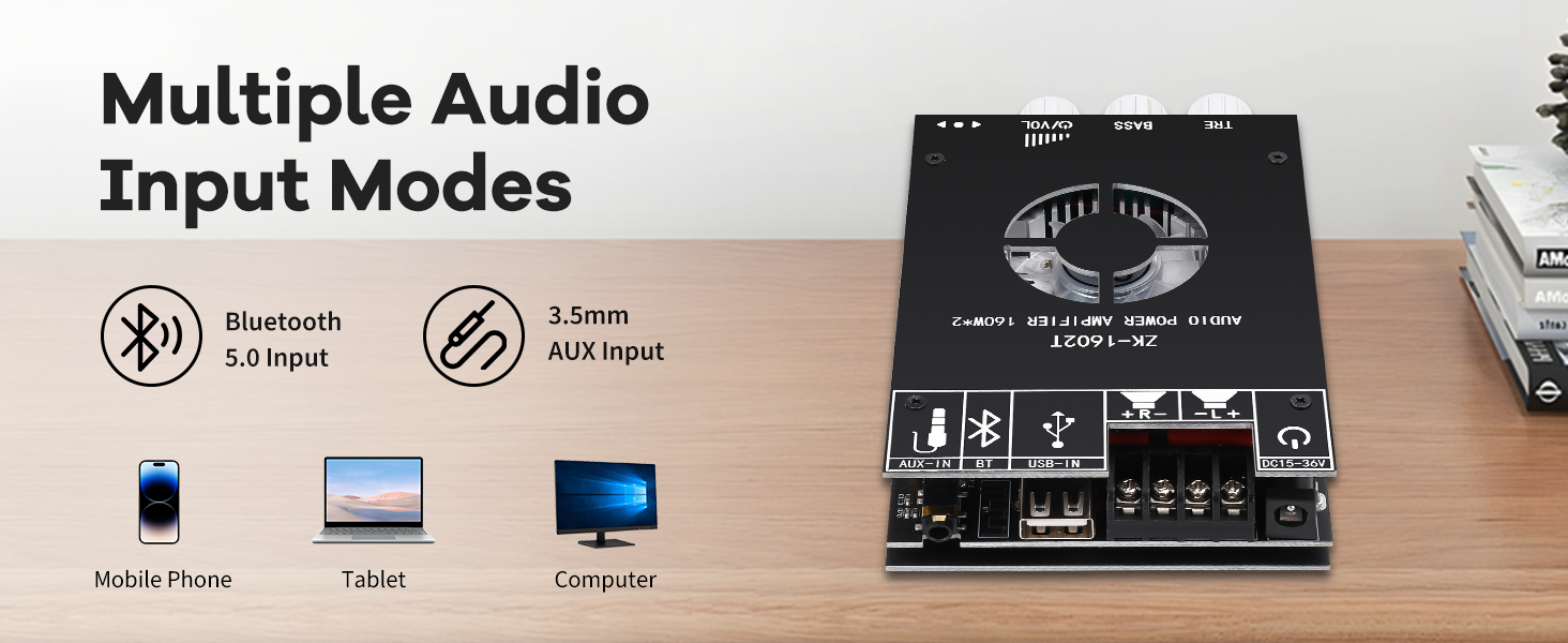 Bluetooth Amplifier Board