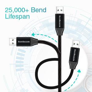 usb extension cable 30 ft bluerigger usb extension cord for laptop keyboard and mouse extension cord