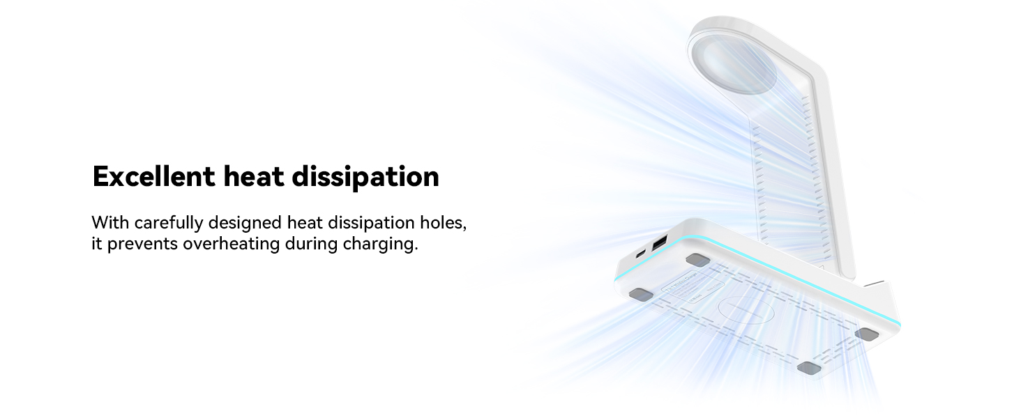 Excellent heat dissipation