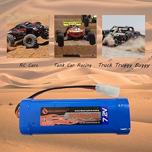 7.2V 3800mAh NiMH Battery 