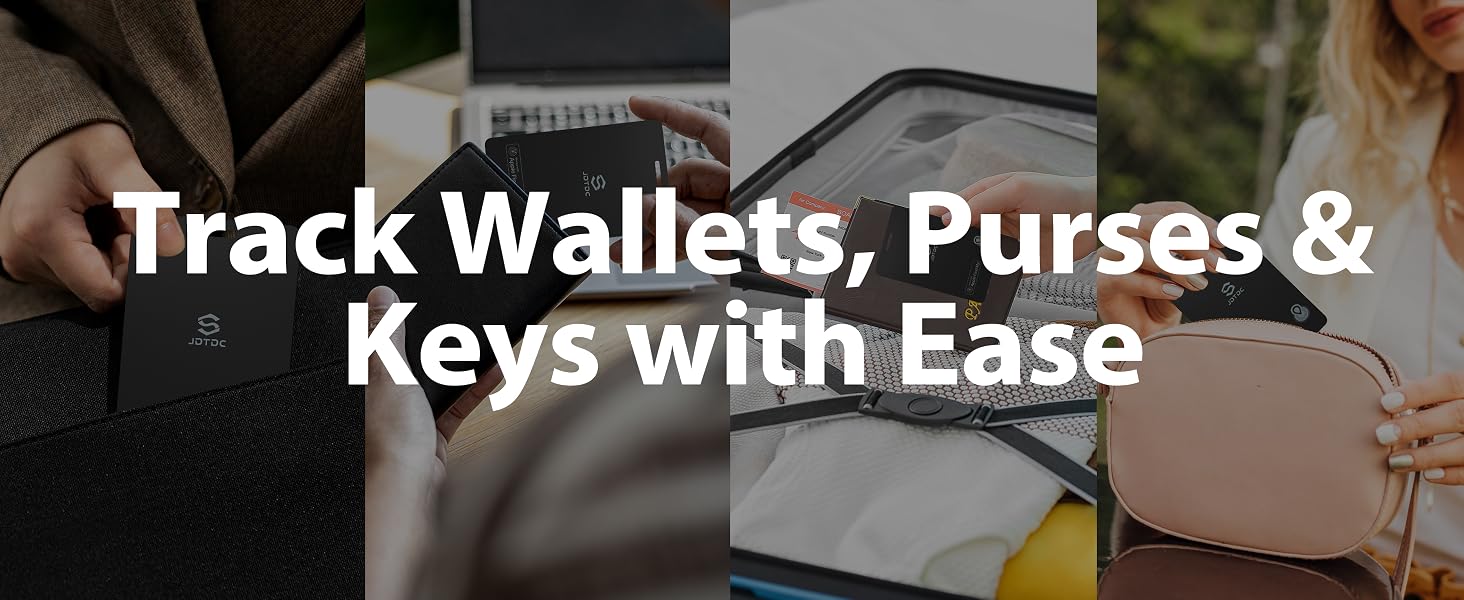 Wallet Tracking Card[Apple MFi Certified], Wallet Find My Card Works with Apple