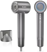 Hair Dryer, High-Speed Ionic Low Noise Blow Dryer with Brushless Motor for Fast Drying, Thermo-Co...