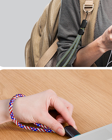 2 Pack Lanyard, Blue&amp;Yellow