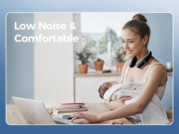 hands-free neck fans