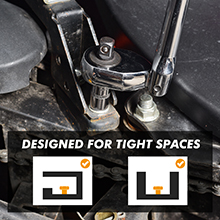 3/8 flex head ratchet wrench
