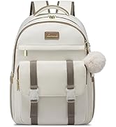 LOVEVOOK Cute Backpack Purse for 14-16 Year Olds, Fit 15.6 Inch Laptop Fashion Backpack for Women...