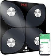 Body Fat Scale, Smart Bathroom Weight Scale, BMI Body Composition Monitor, High Precision Health ...