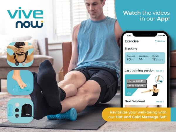 plantar fasciitis relief massage ball set foot pain