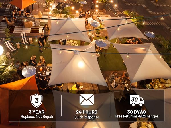 outdoor string lights