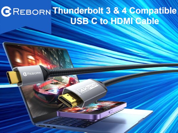 USB C to HDMI Cable