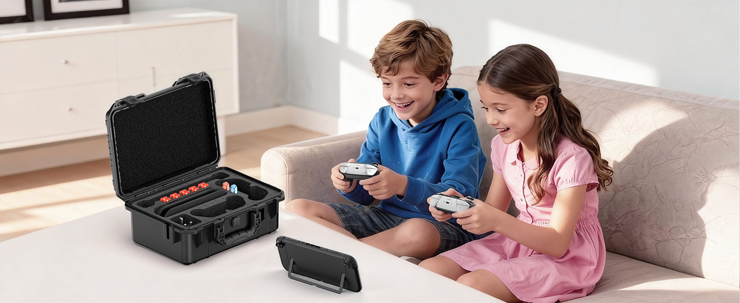 case for switch 2 with 2 pro controllers