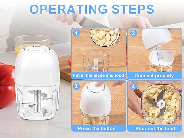 garlic mincer electric