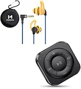 MIPEACE Earplug Headphones with Winged Tips &amp; Bluetooth 5.3 Receiver Bundle