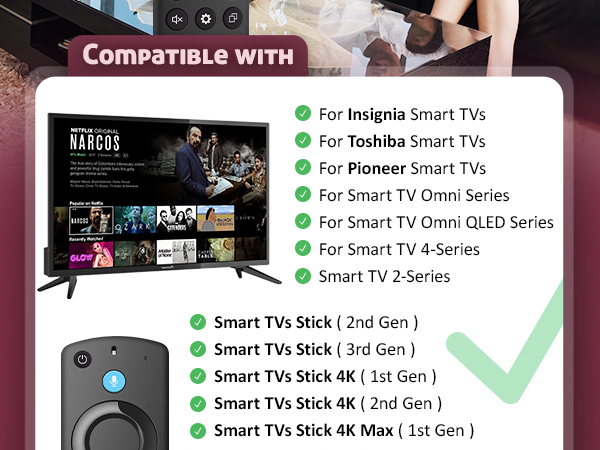 Replacement Voice Remote