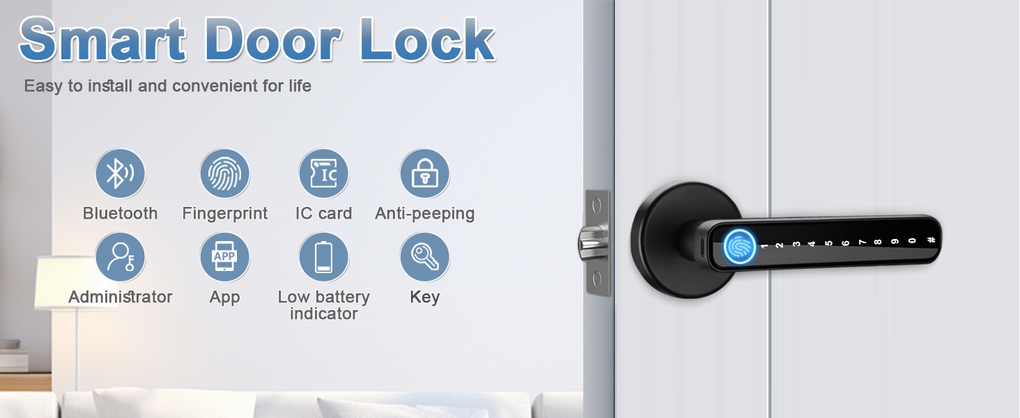 fingerprint door knob