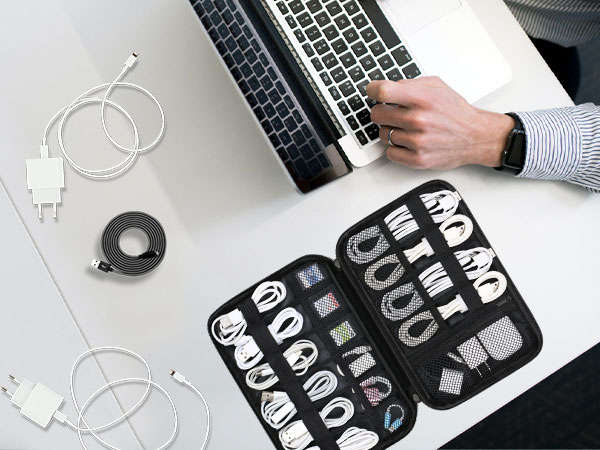 Electronics Organizer Travel Case
